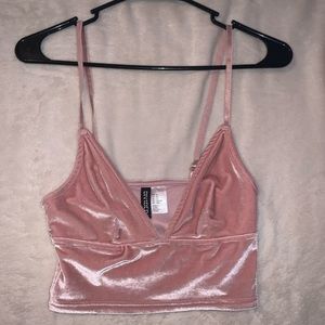 Silk/Velvet Top
